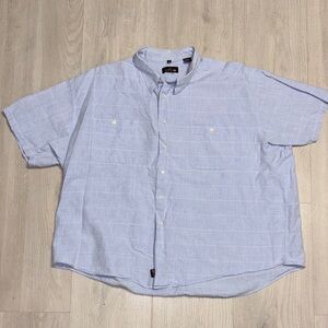 🔥BUNDLESALE Mens 3XB 3XL Gillio Linen Blend Button Down Shirt NWOT